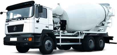 Transportation of ready mix concrete — product photo