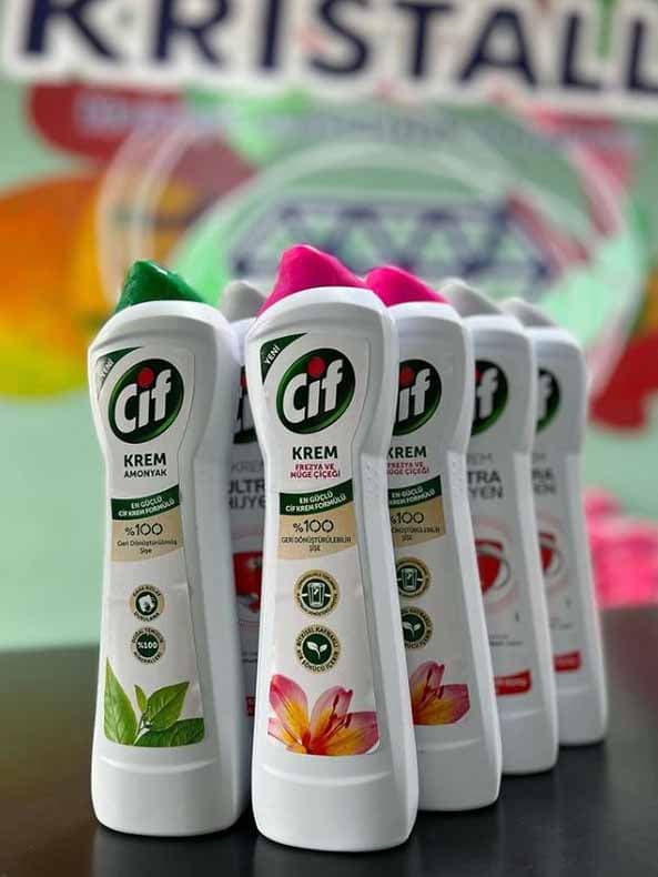 "Cif" bulaşık deterjanları — ürün fotoğrafı