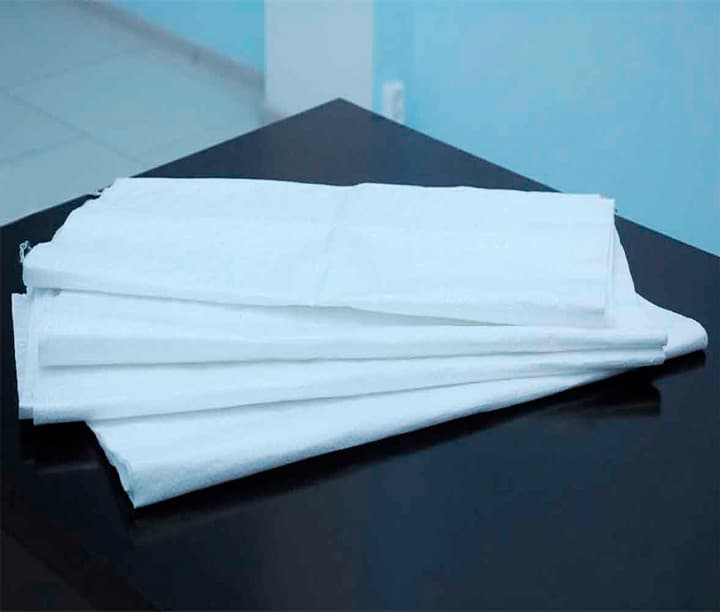polietilen çuvallar (beyaz) boyut 55cm * 105cm, ağırlık 60g ile 95g arasında — Kiçi Gala ürünü