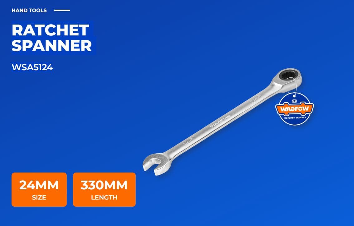 Ratchet Spanner WSA5124 — product by Wadfow Turkmenistan