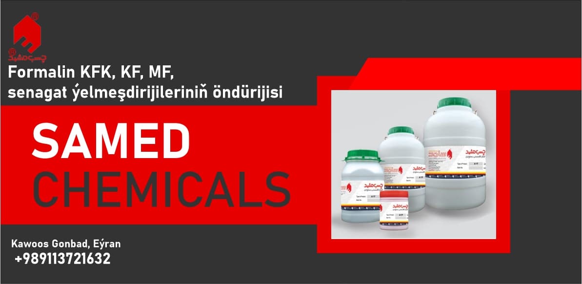 812 Baglaýjy ýelim — Samed Chemicals önümi