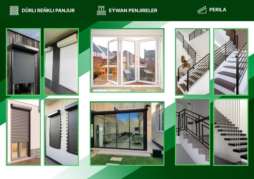 production of railings — product photo
