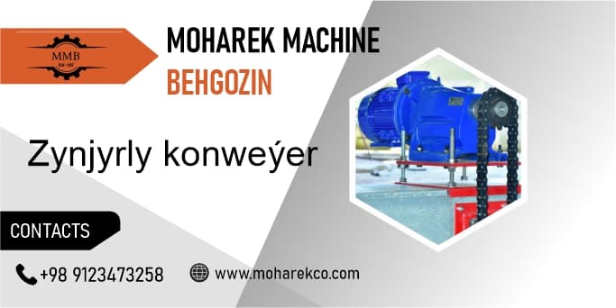 Zincirli konveyör — Moharek Machine Company ürünü