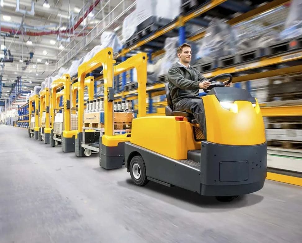 trailers for logistics trains — product photo
