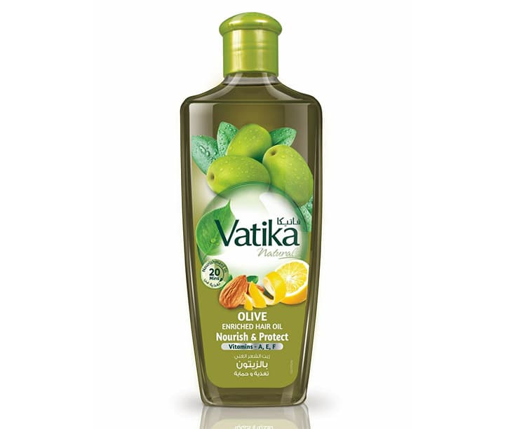 Tebigy saç ýagy VATIKA baýlaşdyrylan Zeýtun 300ml (OLIVE) — Şarafyabi önümi