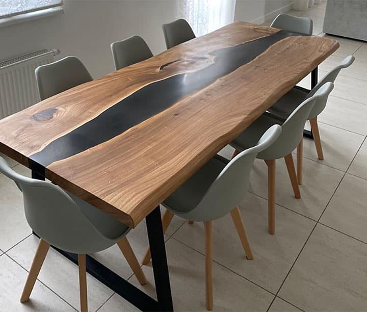 natural wood furniture — product photo