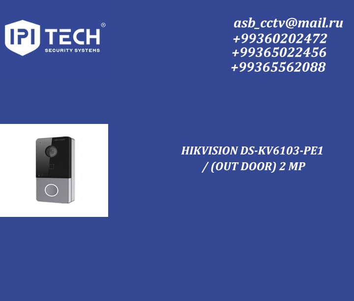 HIKVISION DS-KV6103-PE1 / (OUT DOOR) 2 MP — Ipi Tech önümi