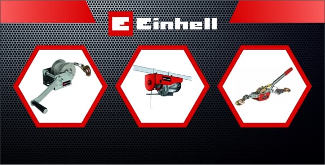 Halatlı vinçler — Einhell ürünü