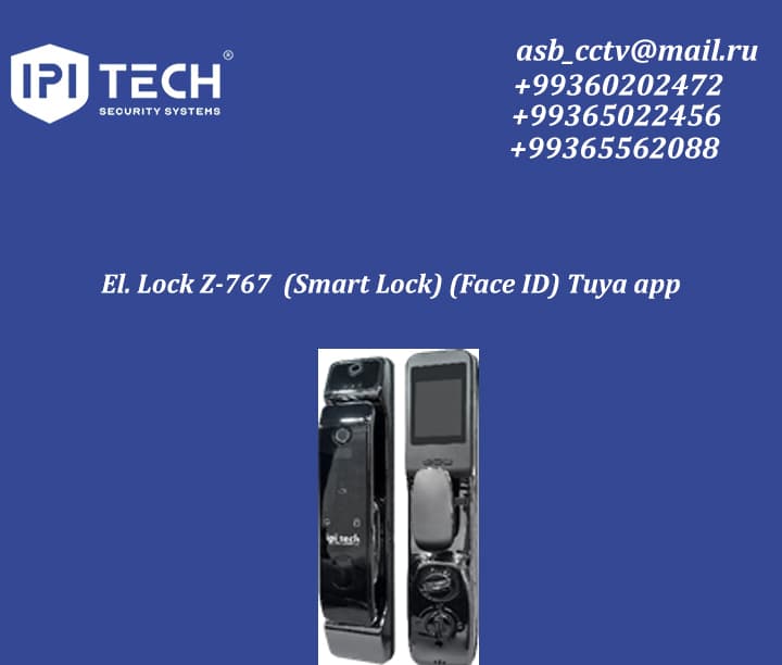 El. Lock Z-767 (Smart Lock) (Face ID) Tuya app — product by Ipi Tech