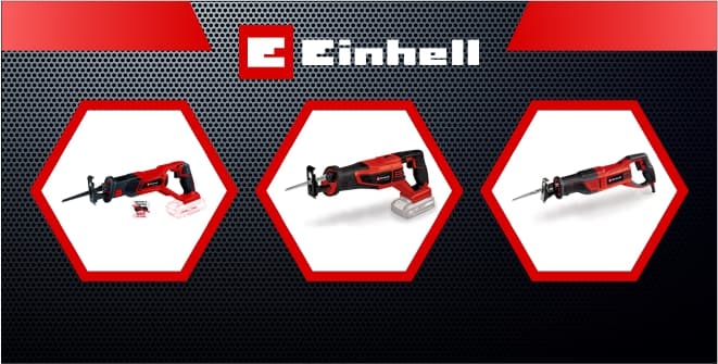 Reciprocating saws — product photo
