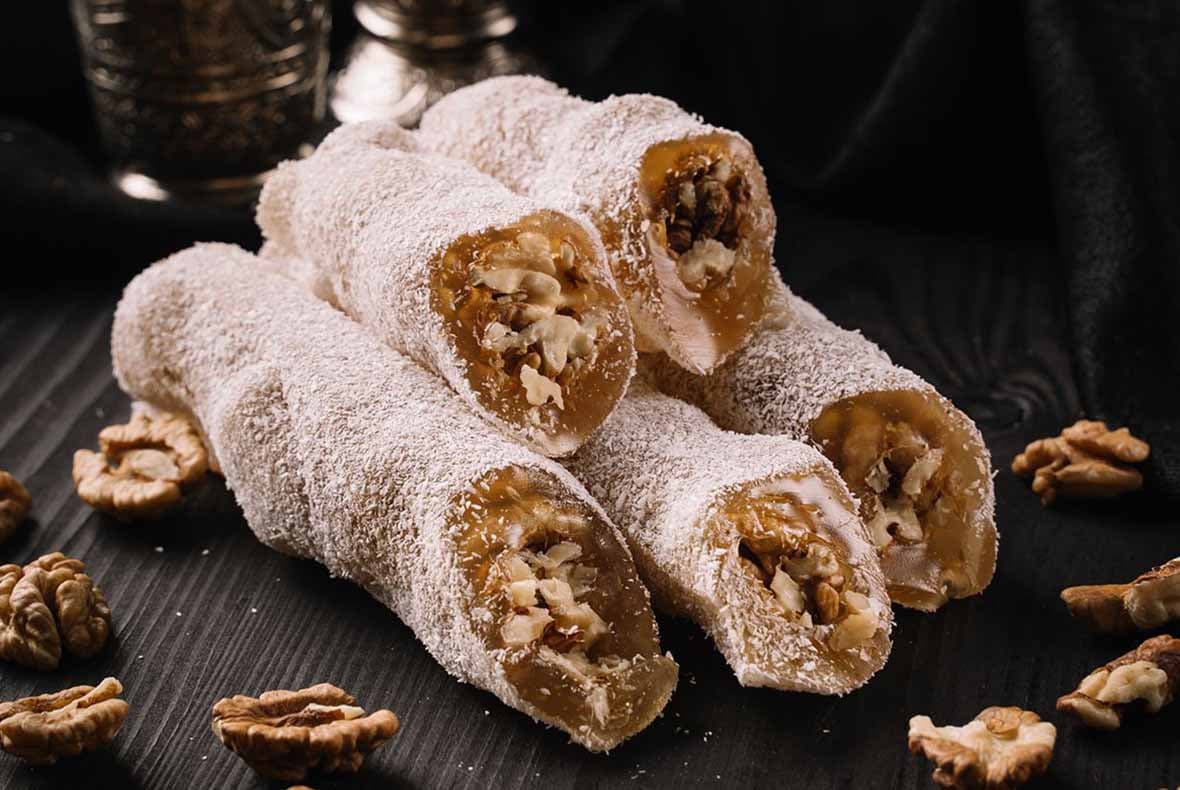 cevizli rahat-lokum 350 gr. — Rahat Lukum ürünü