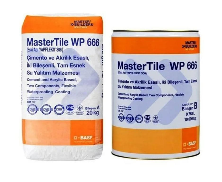 MasterTile WP666 (Waterproofing for swimming pools and all indoor areas, also sewers and chemical waters) — product by Камил…