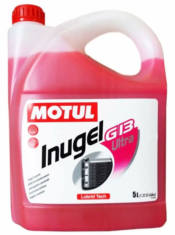 "Motul" antifreezes — product photo