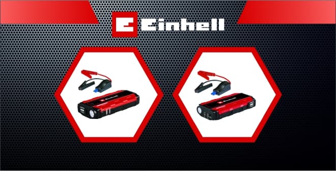 Herekete getiriji enjamlar (starter enjamlar). — Einhell önümi
