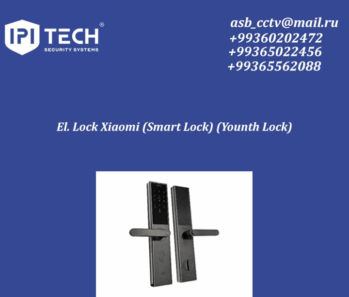 El. Lock Xiaomi (Smart Lock) (Younth Lock) — product by Ipi Tech