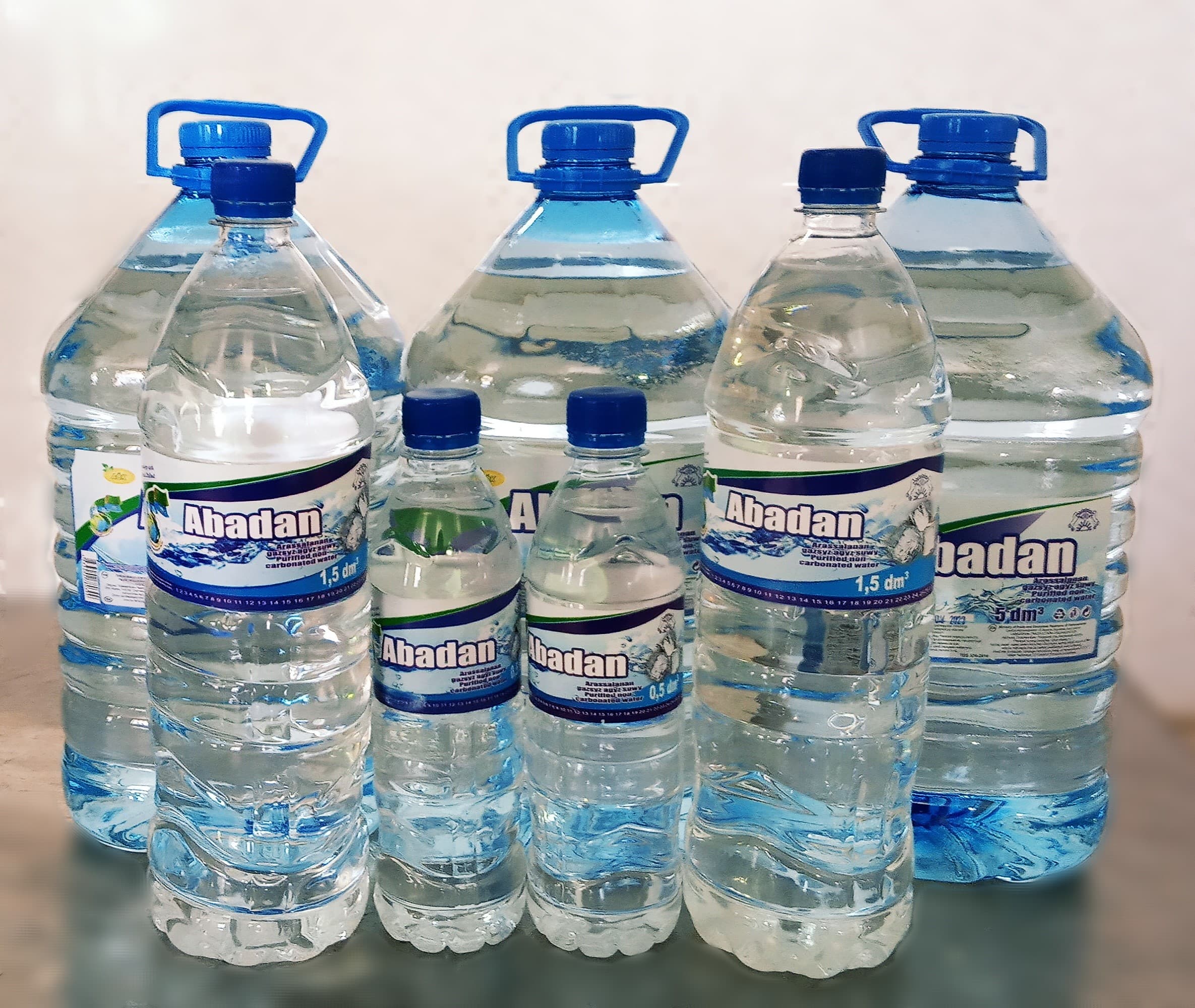 arassalanan gazsyz agyz suwy 5L — Abadan Önümçilik Kärhanasy önümi