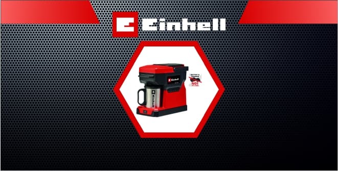 Akülü kahve makinesi — Einhell ürünü