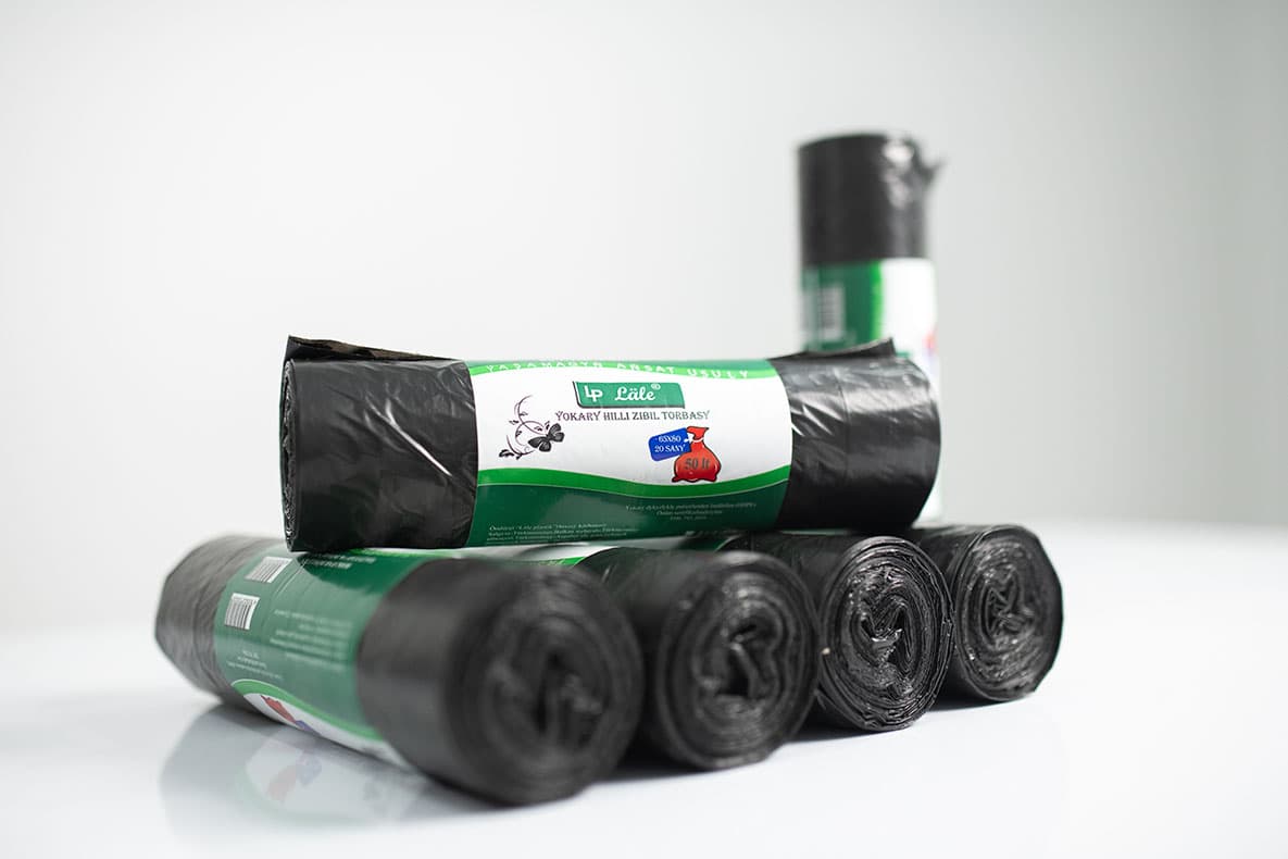 çöp torbası 50 litre — Läle Plastik ürünü