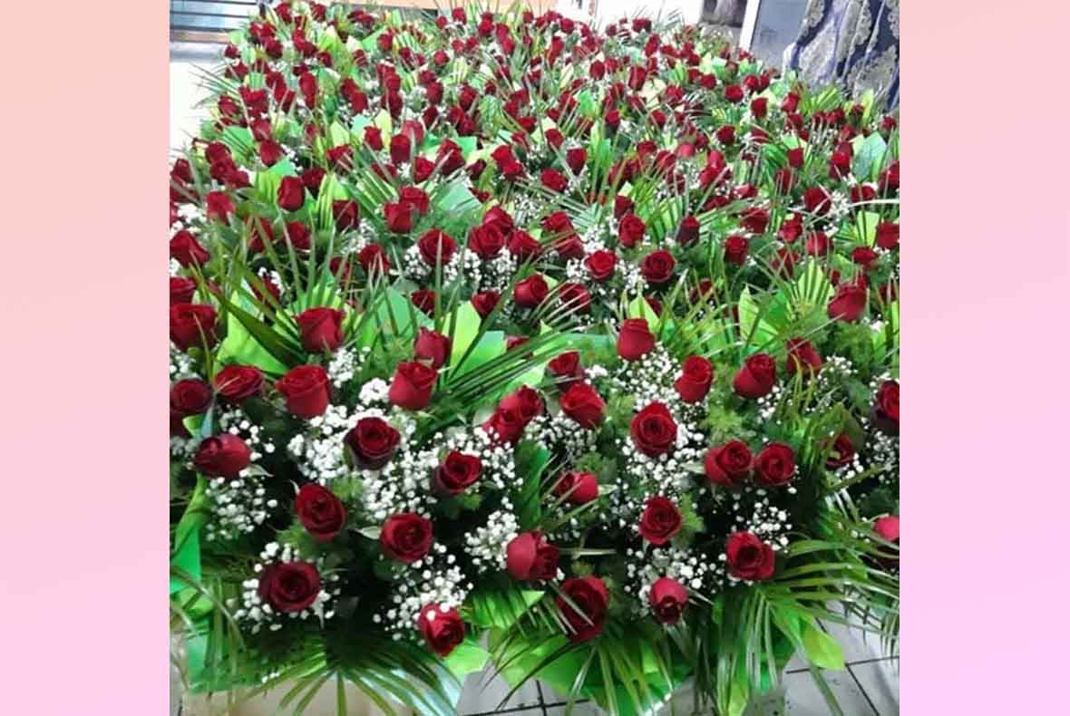 buket taýýarlamak — Türkmen Flora Design ürünü