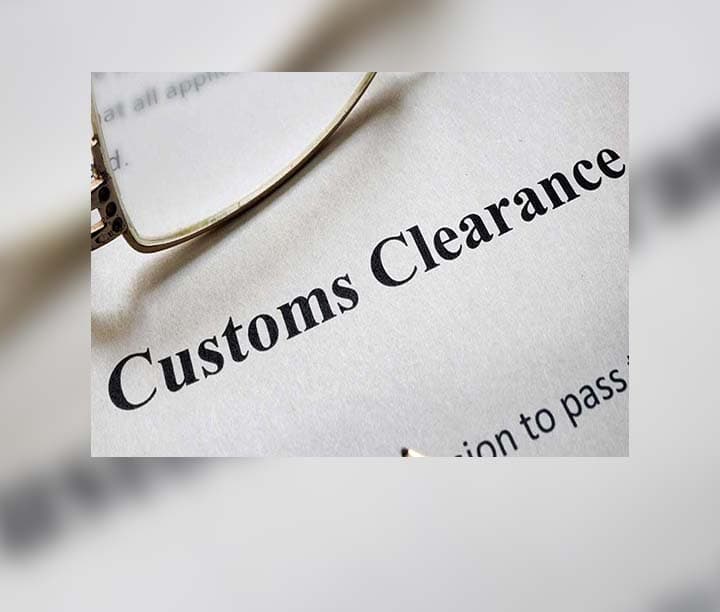 execution of customs procedures — product photo