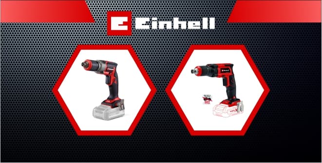 Alçıpan vidalama makineleri — Einhell ürünü