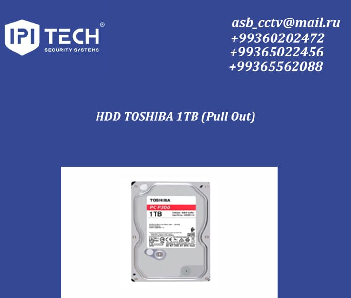 HDD TOSHIBA 1TB (Pull Out) — Ipi Tech önümi