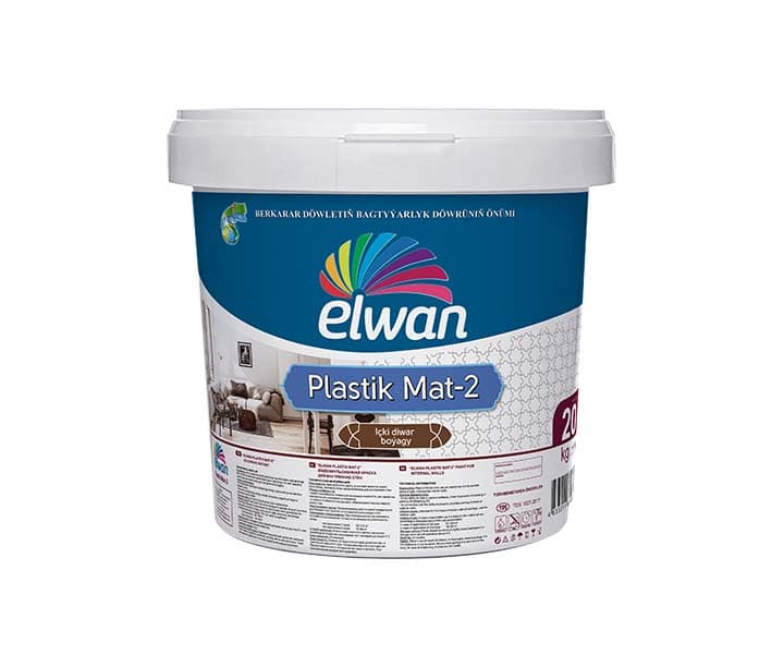 içki diwar boýag "plastik mat-2" — Elwan Boýag önümi
