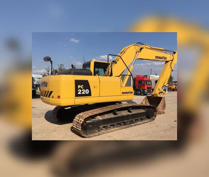 crawler excavator — product photo