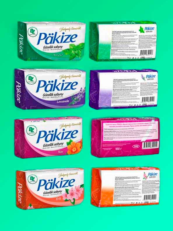 Toilet soap "Päkize" mint 100 gr. — product by Багтлы Замана