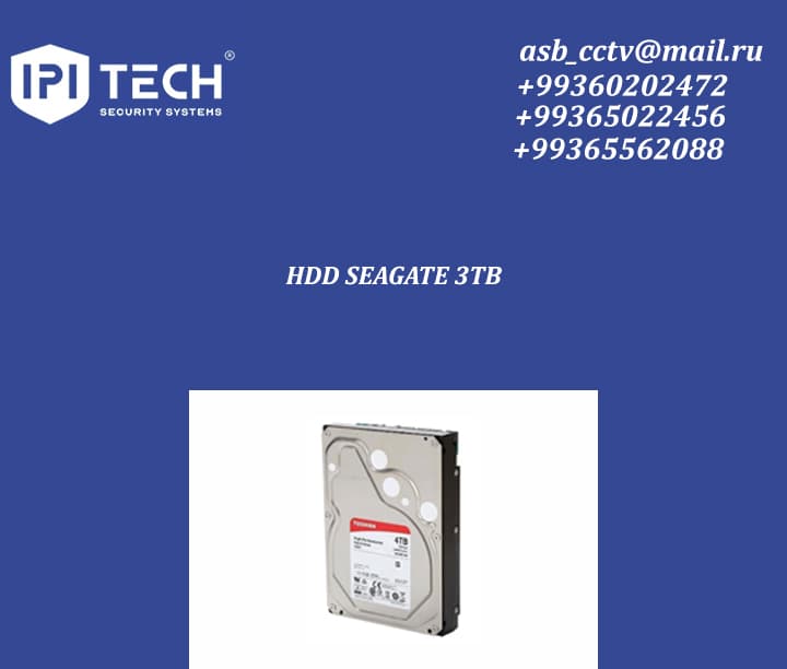 HDD SEAGATE 3TB — Ipi Tech önümi