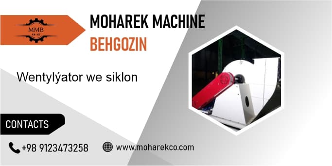 Fan and cyclone — product by Moharek Machine Company