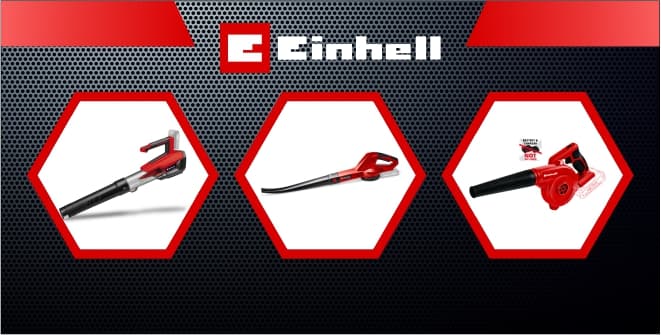 Yaprak üfleme makineleri — Einhell ürünü
