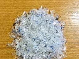 crushed polypropylene production — product photo