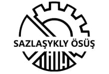 Sazlaşykly Ösüş logotipi