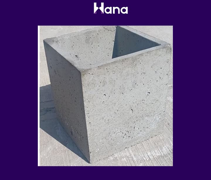 BETON GUL GORSOK 15*15*15 (DORT BURC) — Hana ürünü