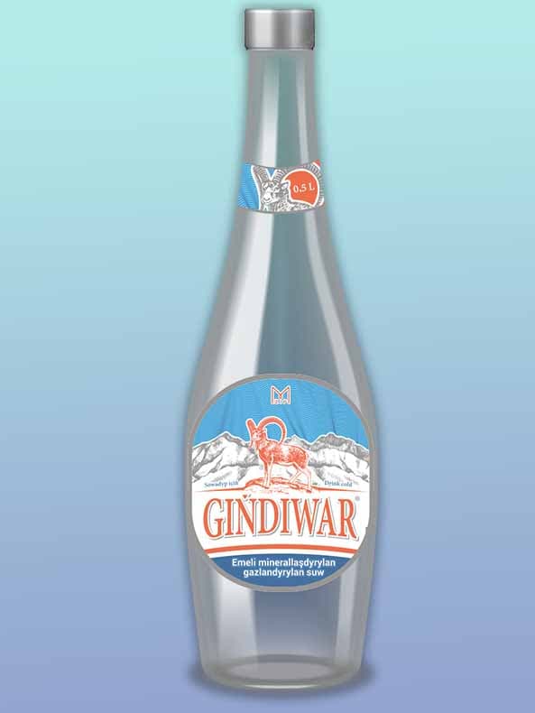 «Gindiwar» минеральная вода 0,5л) — product photo