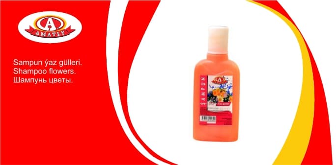 Şampun ýaz gülleri 150g — "Аmatly" Ýuwujy Serişdeleri önümi