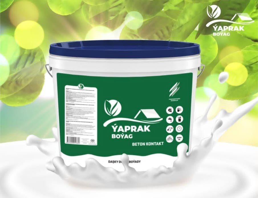 Water-dispersion copolymer acrylic textured paint for exterior walls "Yaprak" — product by Япрак Бояг