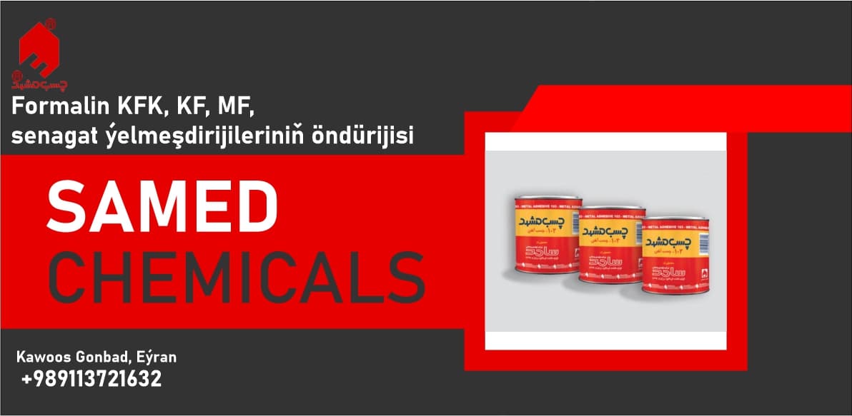 103-nji ýelimli demir — Samed Chemicals önümi