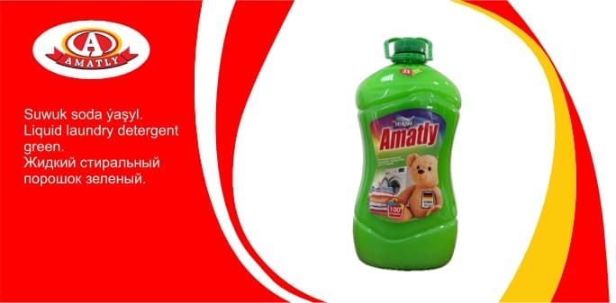 Suwuk soda ýaşyl 5kg — "Аmatly" Ýuwujy Serişdeleri önümi
