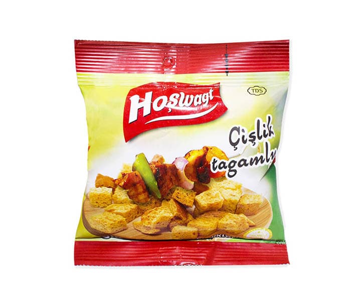 сухарики (со вкусом колбасы, шашлыка и натурального красного перца) — product by Мивели Улке