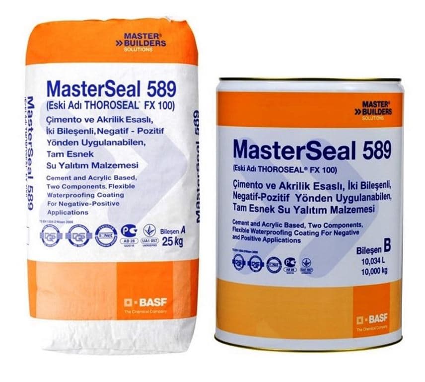 MasterSeal 589 (positive-negative waterproofing for swimming pools and any interior) — product by Камиль Дизайн