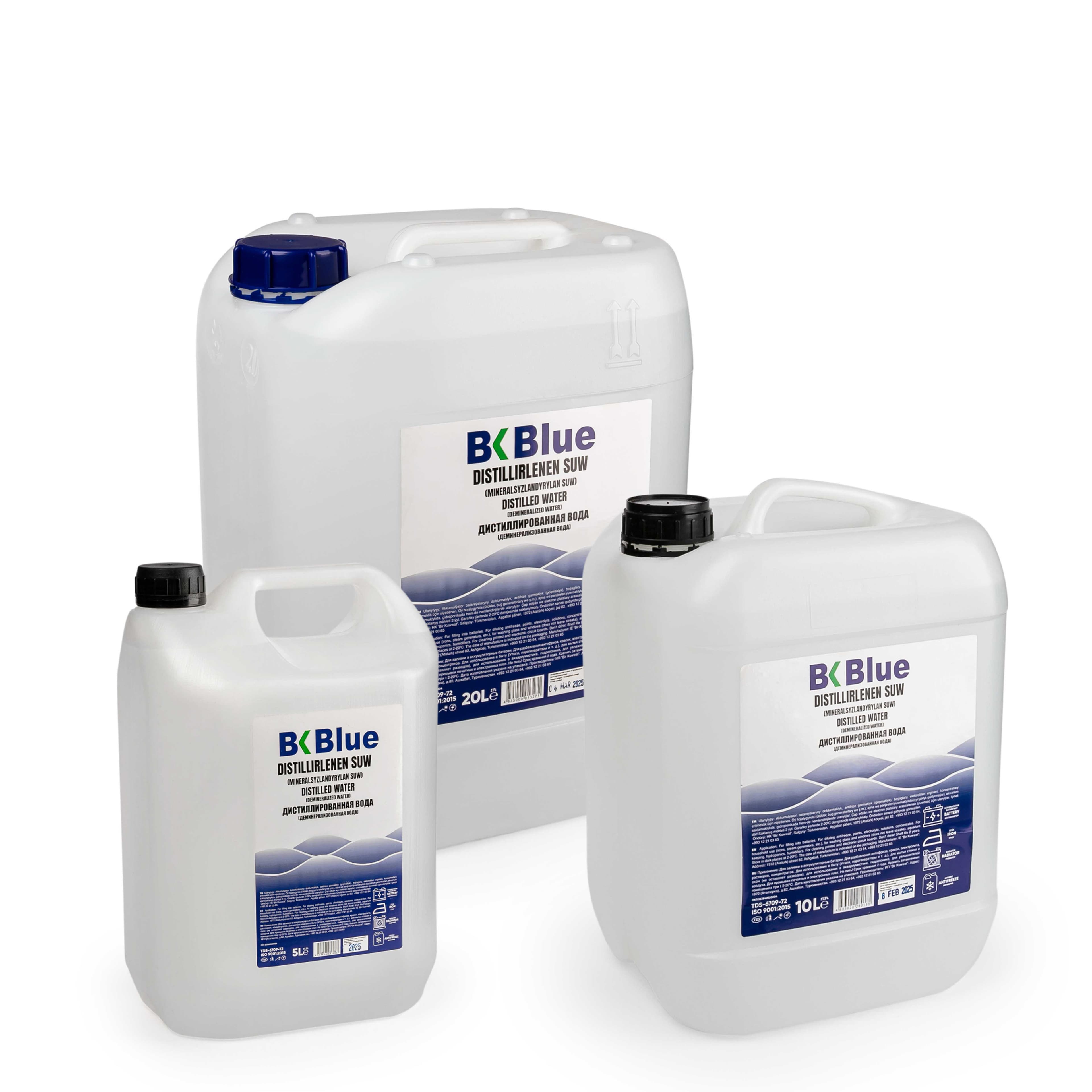 Demineralized water BKBlue 10L — önüm suraty