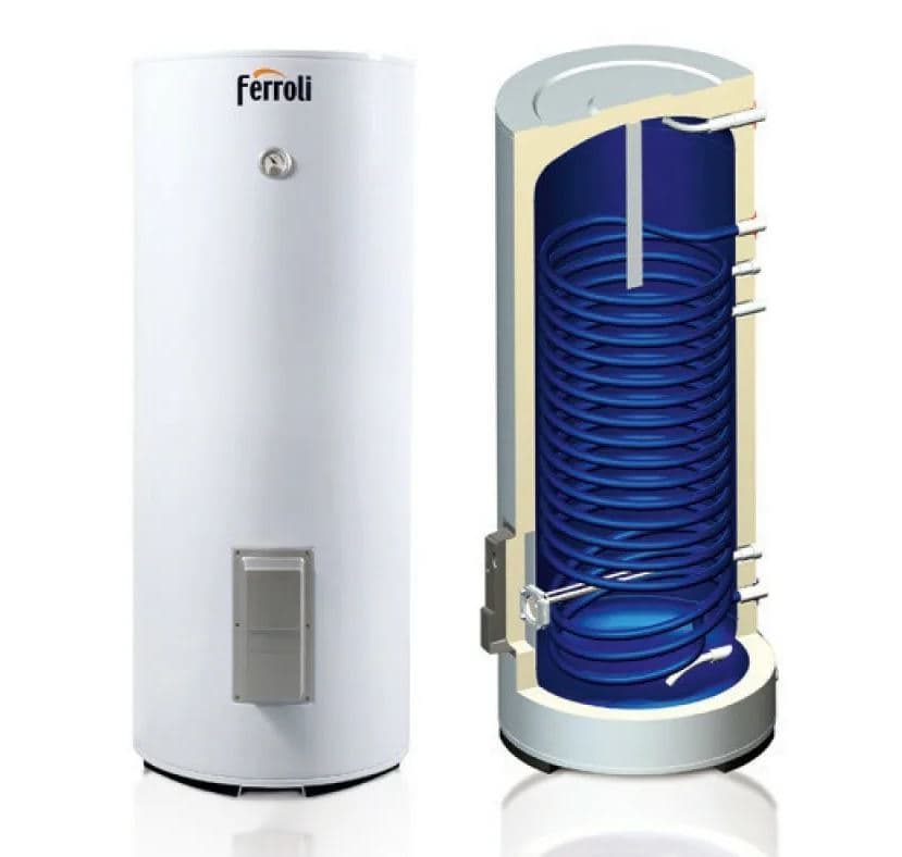 ındirect heating boiler with volume from 100 to 3000 liters — product photo