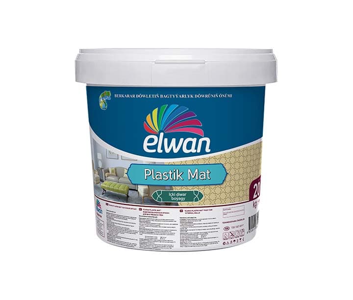 içki diwar boýag "plastik mat" — Elwan Boýag önümi