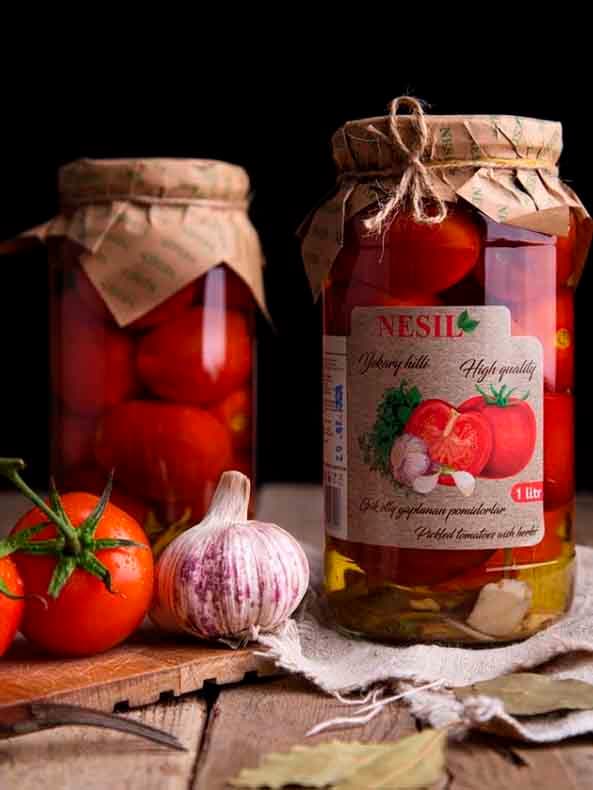 duzlanan pomidor — Eco Gap ürünü