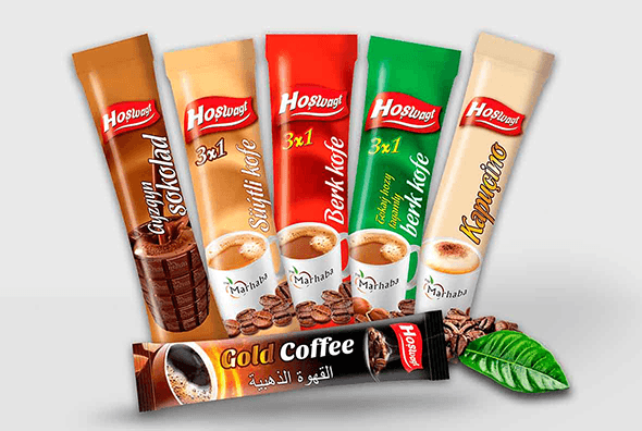 coffee 3 in 1 (milky, strong, nutmeg) — product by Хошвагт