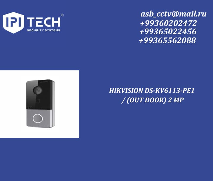 HIKVISION DS-KV6113-PE1 / (OUT DOOR) 2 MP — Ipi Tech önümi