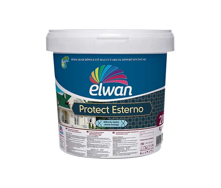 silikonly içki diwar boýagy "protect esterno" — Elwan Boýag önümi