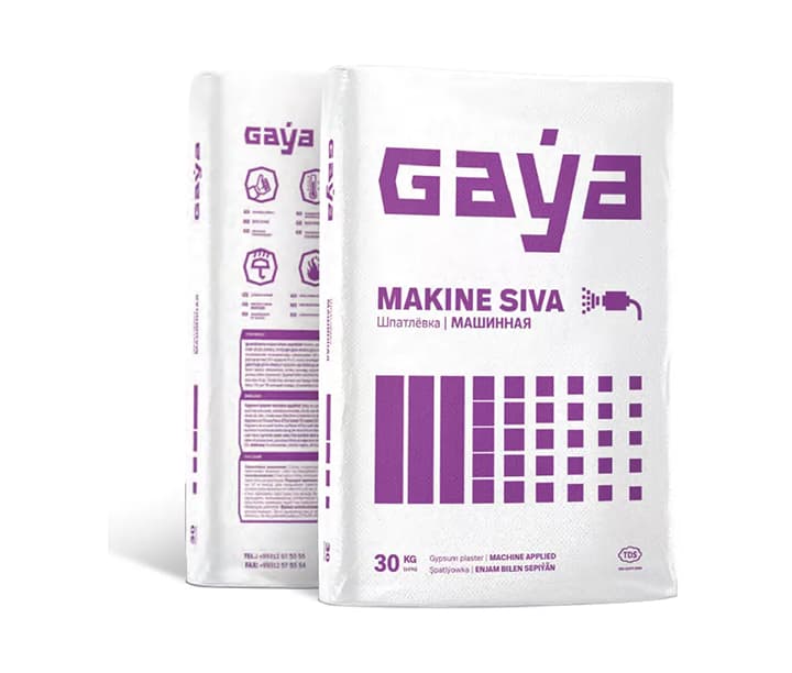 Makine sıva — Ak Gaýa ürünü